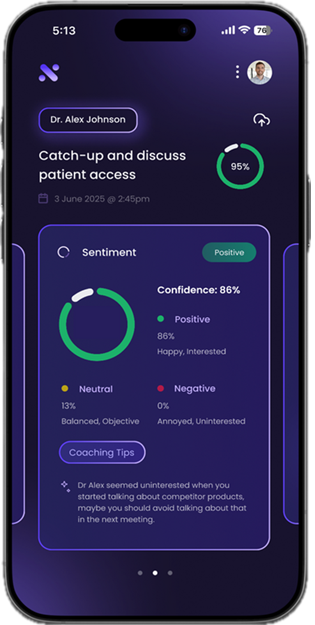 Nova Mobile App - Personal Sales Assistant